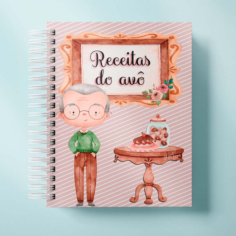 CADERNOS DE RECEITAS PERSONALIZADOS